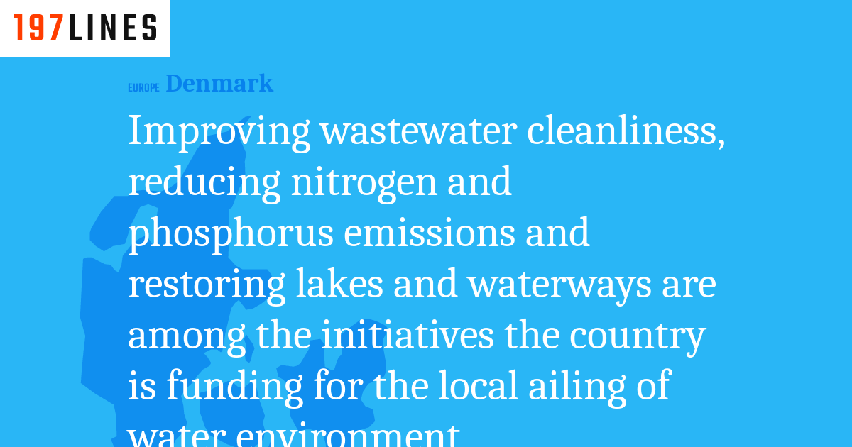 Improving wastewater cleanliness, reducing nitrogen and phosphorus ...