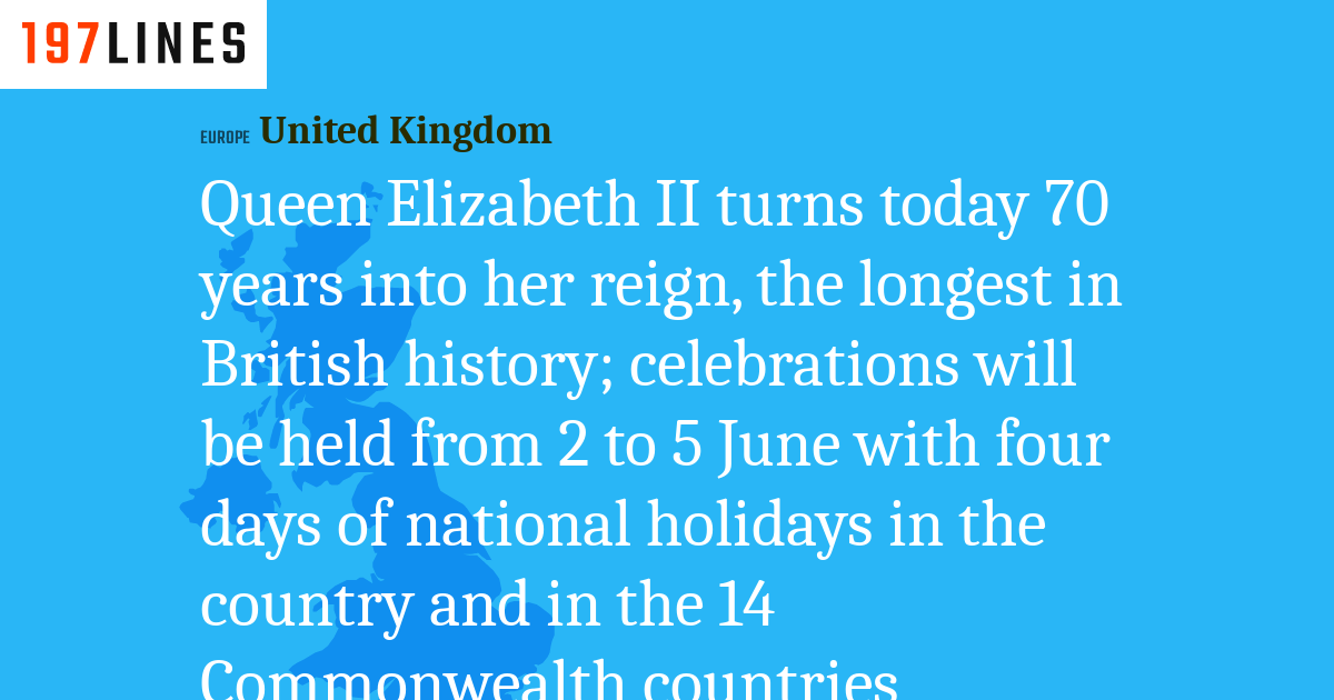 Queen Elizabeth Ii Turns Today 70 Years Into Her Reign The Longest In British History 