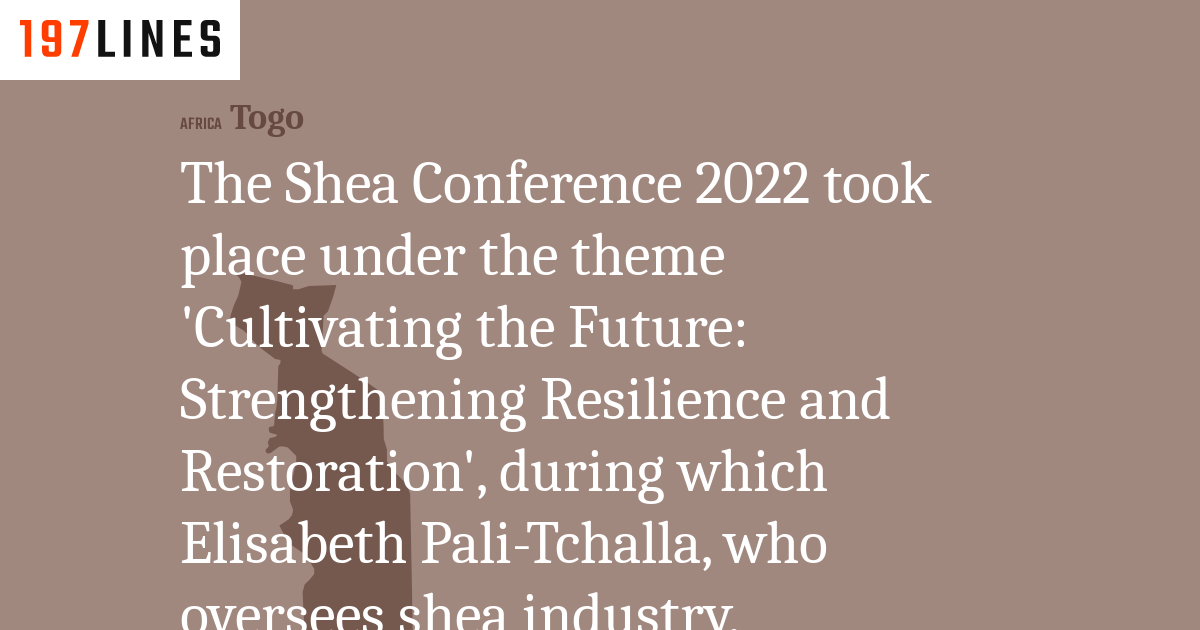 The Shea Conference 2022 took place under the theme 'Cultivating the