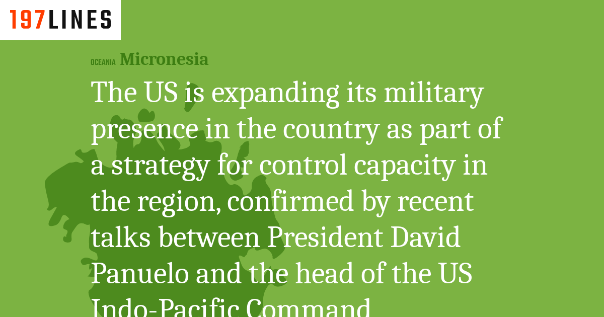 The US is expanding its military presence in the country as part of a