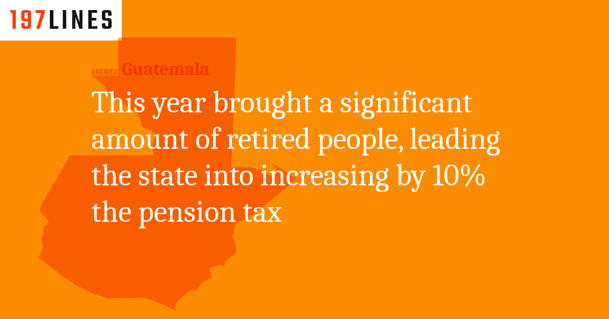 This year brought a significant amount of retired people, leading the