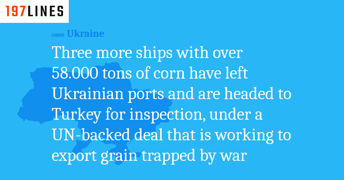 three-more-ships-with-over-58-000-tons-of-corn-have-left-ukrainian