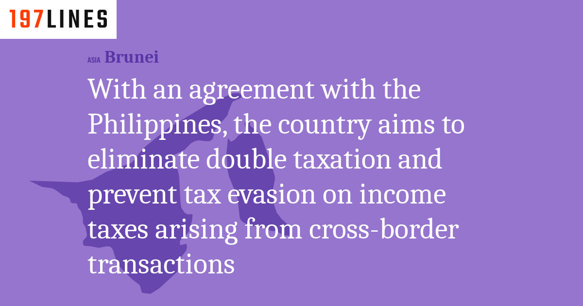 With an agreement with the Philippines, the country aims to eliminate